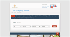 Desktop Screenshot of progenyhomes.com